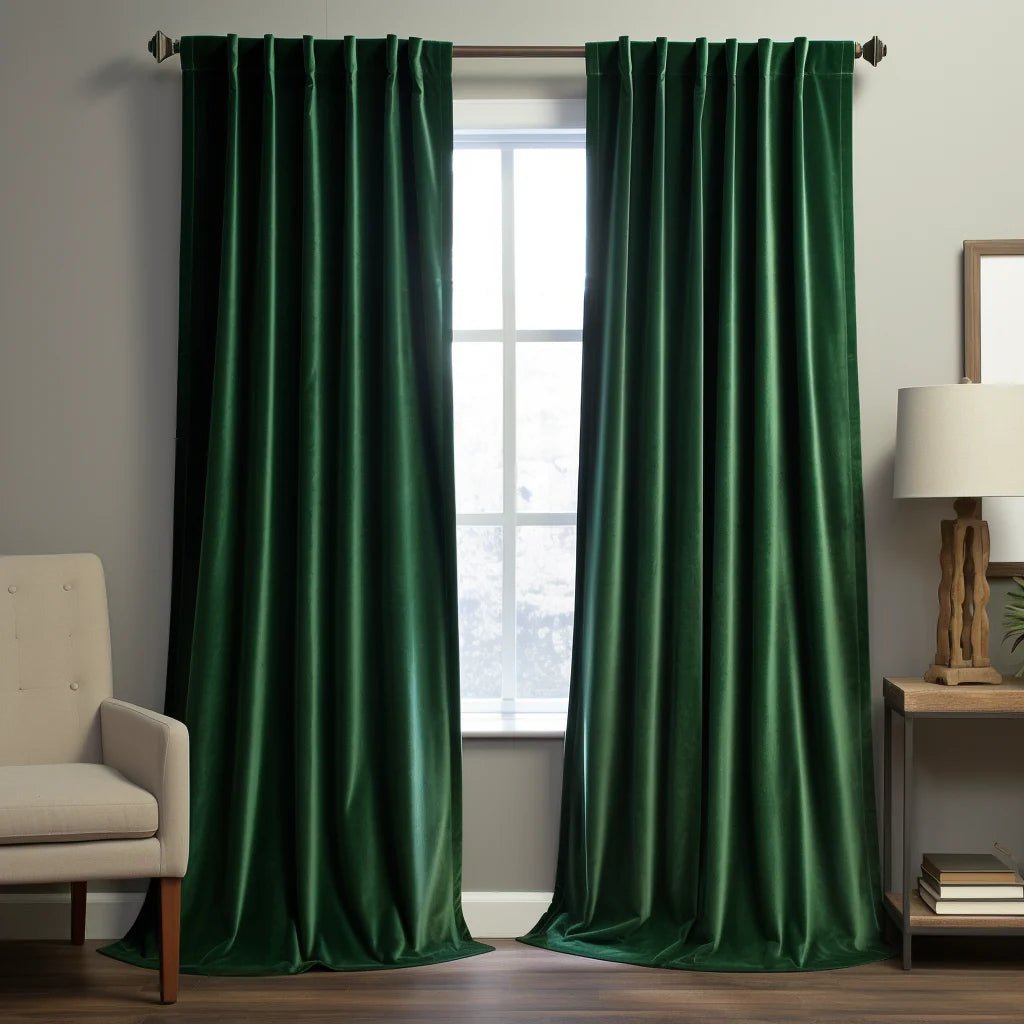 Velvet Curtains - 3HLinen Inc.