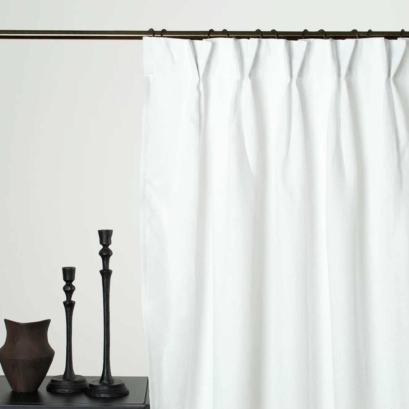 Pinch Pleat Curtains - 3HLinen Inc.