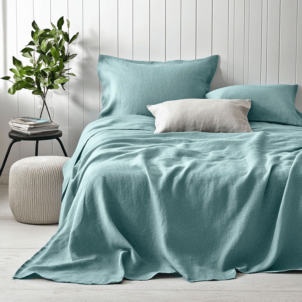 GABI French Blue, Washed Linen