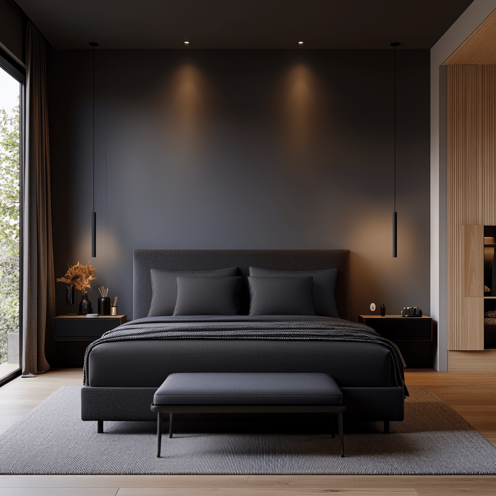 Black Washed Linen Deep Pocket Fitted Sheet