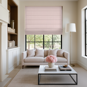 Dusty Pink Relaxed Blackout Roman Shades