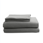 Dim Grey Linen Sheet Set