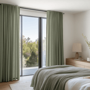 Sage Green Bedroom Curtains