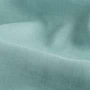 Aquamarine Linen Fabric by the Yard - 100% French Natural - Width 52”- 106”
