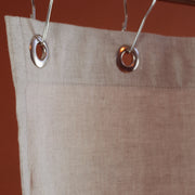 Linen Shower Curtains in Natural Color