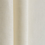 Cream Linen Fabric by the Yard - 100% French Natural - Width 52”- 106”