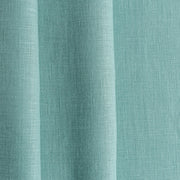 Aquamarine Linen Fabric by the Yard - 100% French Natural - Width 52”- 106”