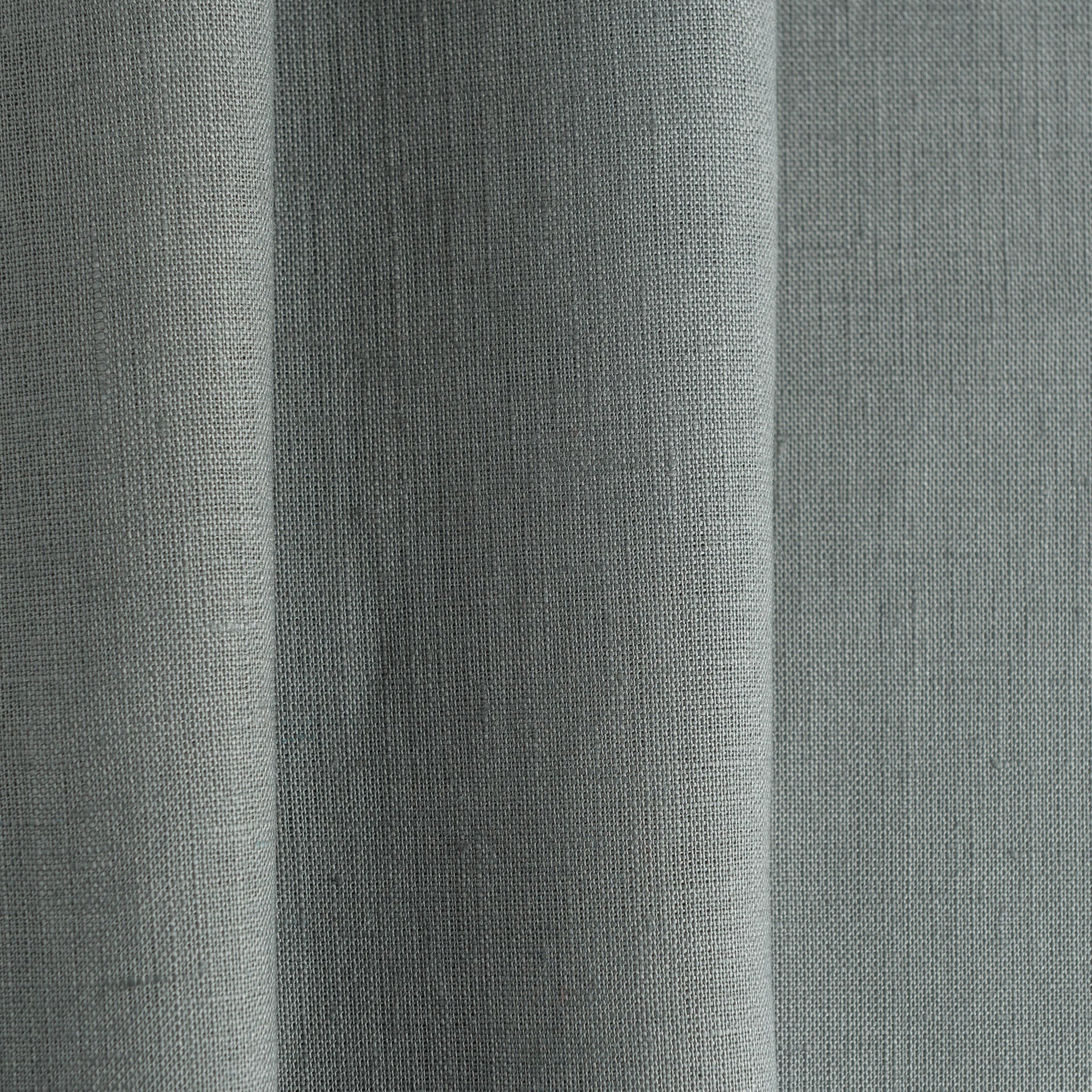 Dim Grey Linen Fabric by the Yard - 100% French Natural - Width 52”