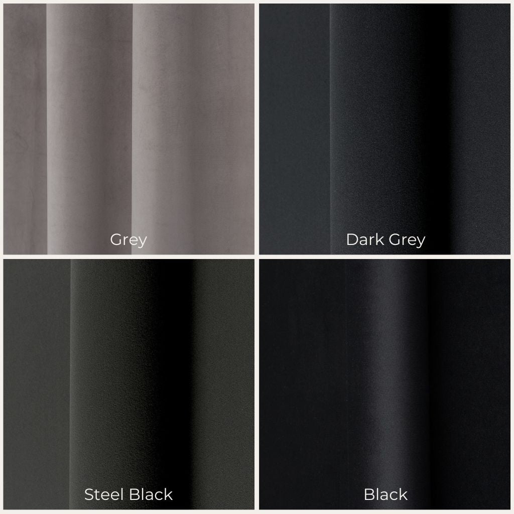 @Color: Grey, color: Dark Grey, color: Steel Black, color: Black