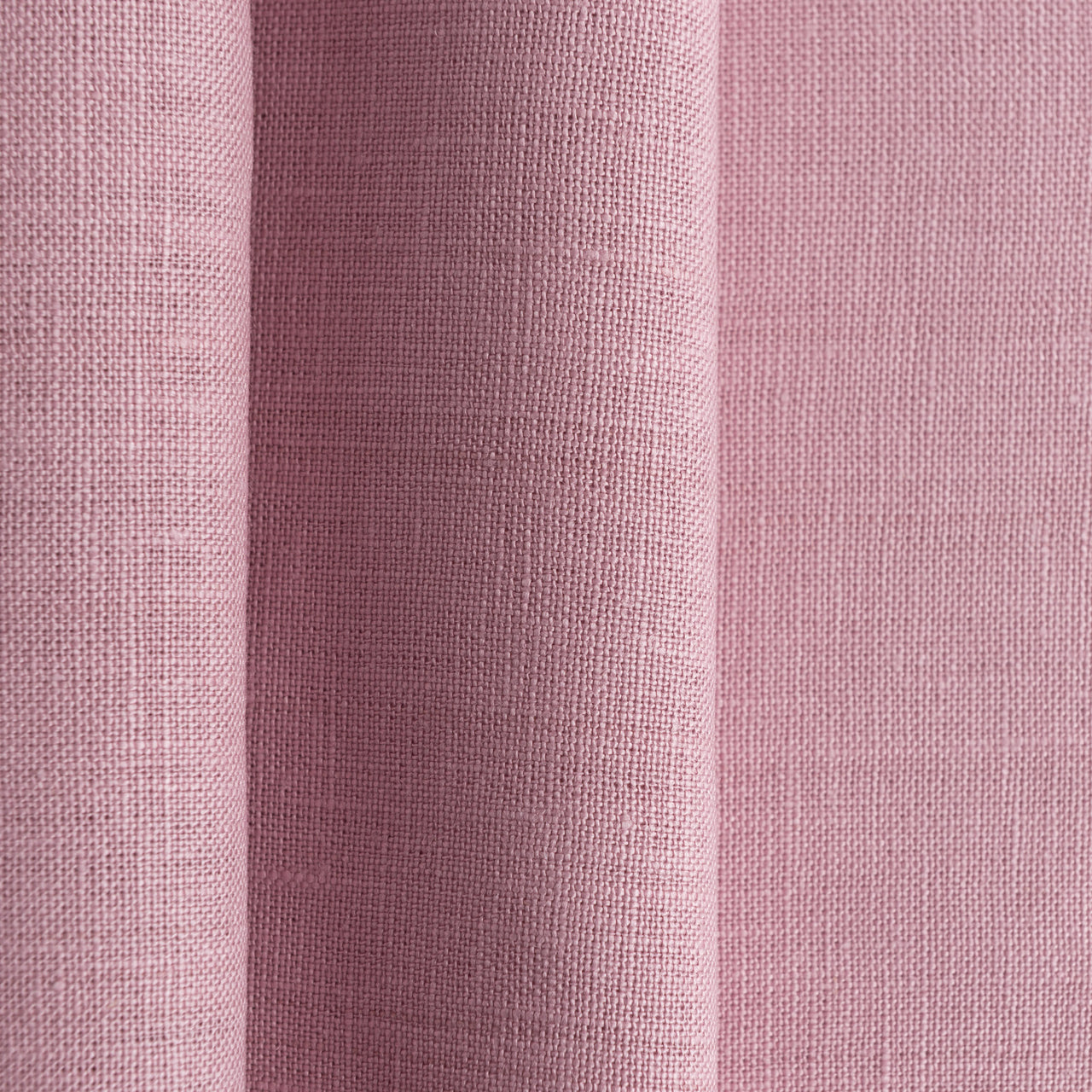 Dusty Rose Linen Fabric by the Yard - 100% French Natural - Width 52”- 106”