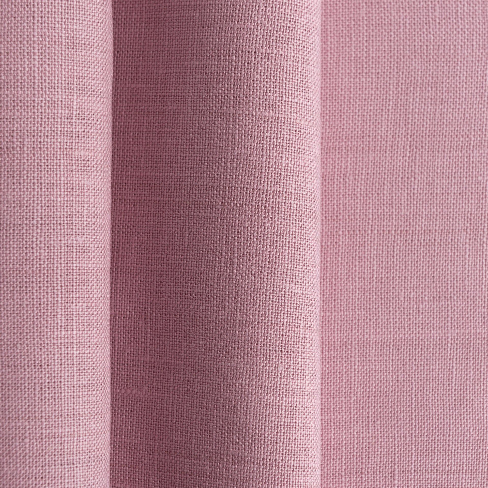 Dusty Rose Linen Fabric by the Yard - 100% French Natural - Width 52”- 106”