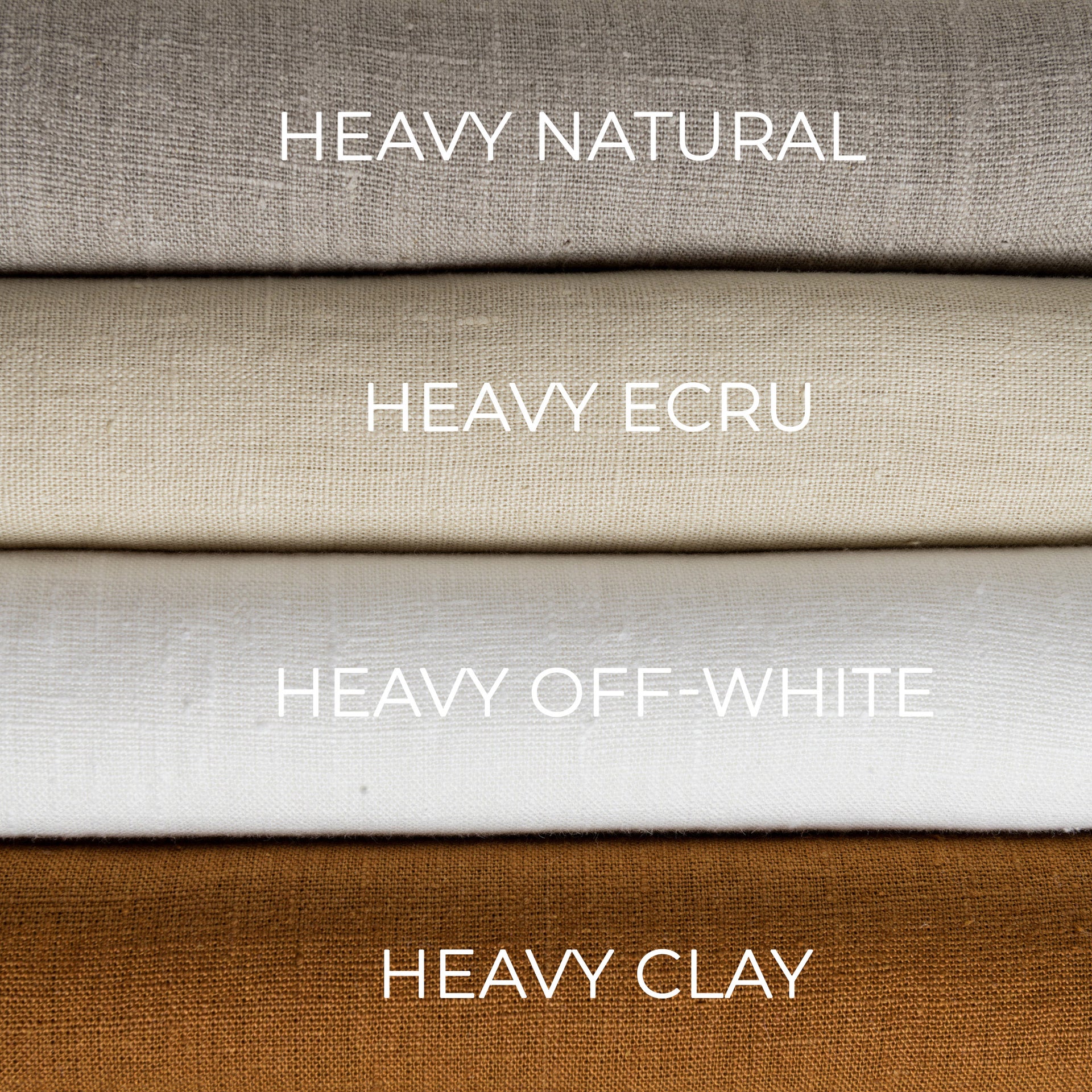 @Top Color: Heavy Weight Natural, Color: Heavy Weight Ecru, Color: Heavy Weight Off-White, Color: Heavy Weight Clay
