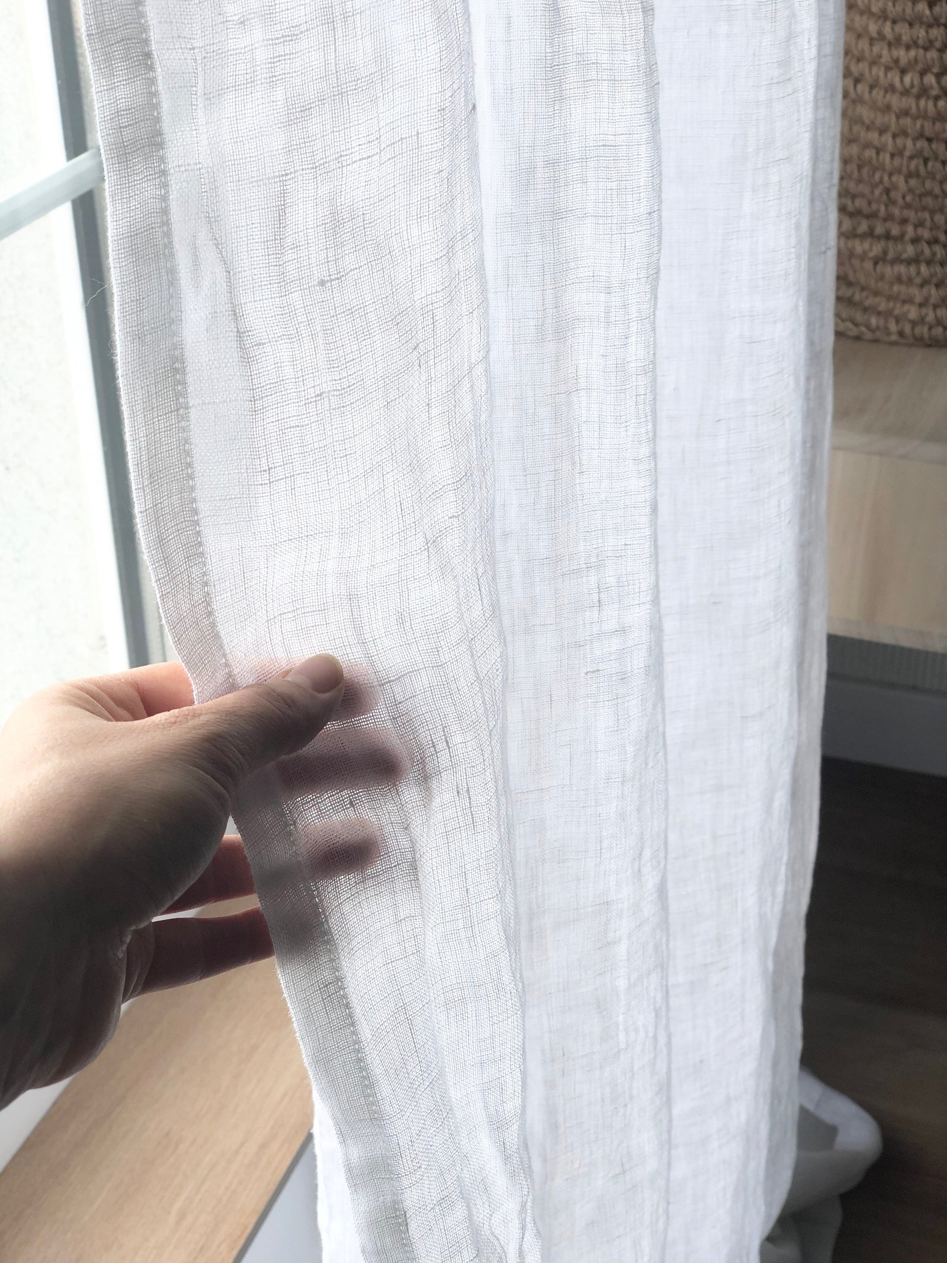 Curtain in White Color