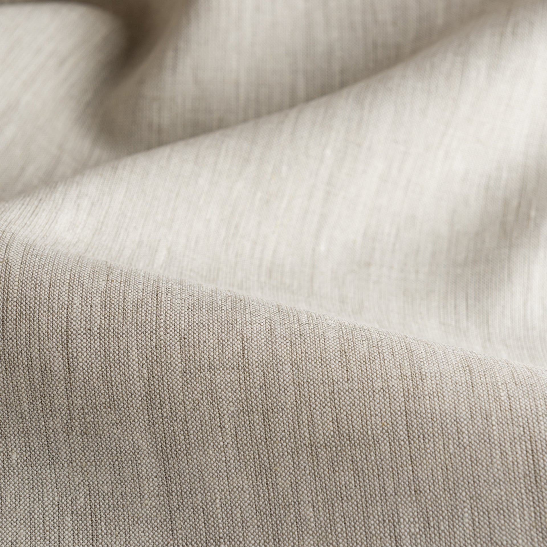 Natural Medium Weight Linen Fabric by the Yard - 100% French Natural - Width 52”- 106”