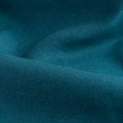 Peacock Blue Linen Fabric by the Yard - 100% French Natural - Width 52”- 106”