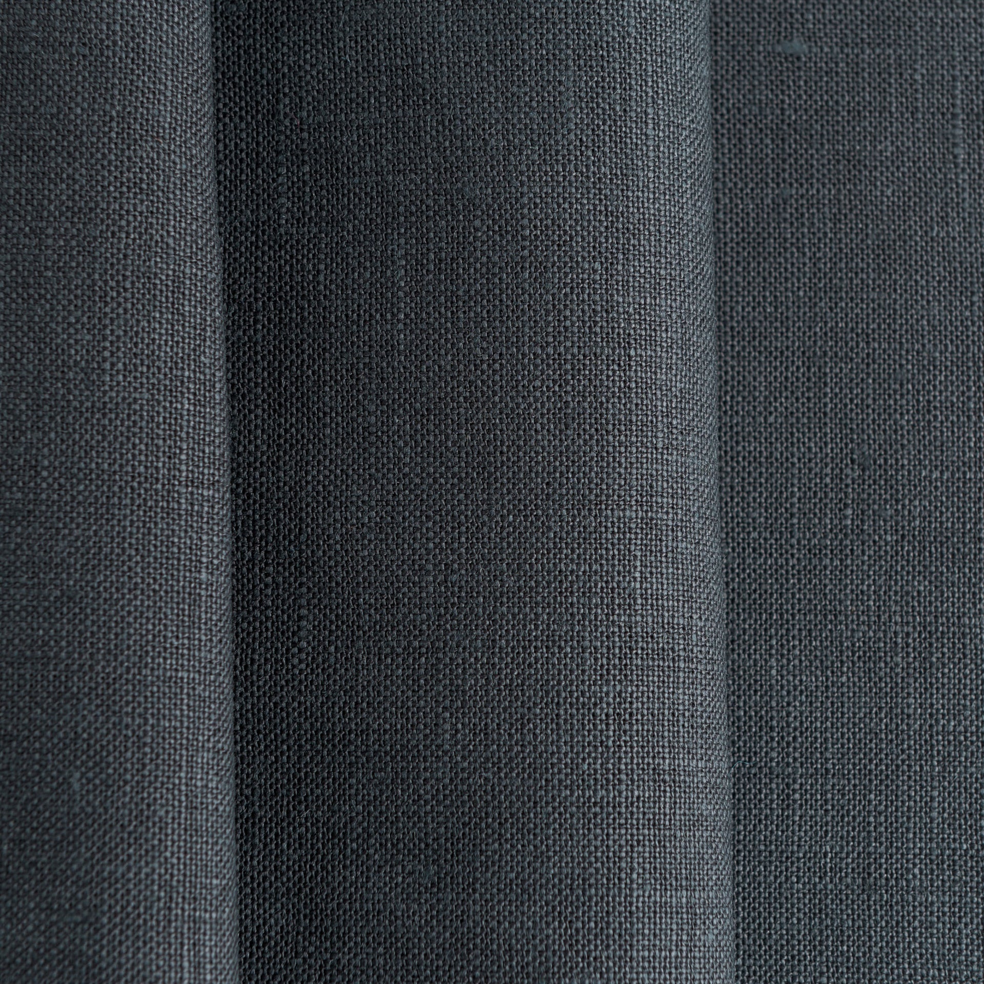 Charcoal Linen Fabric