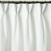 Linen Blackout Curtains, Color: White