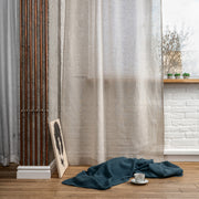 Natural Linen Sheer Curtain