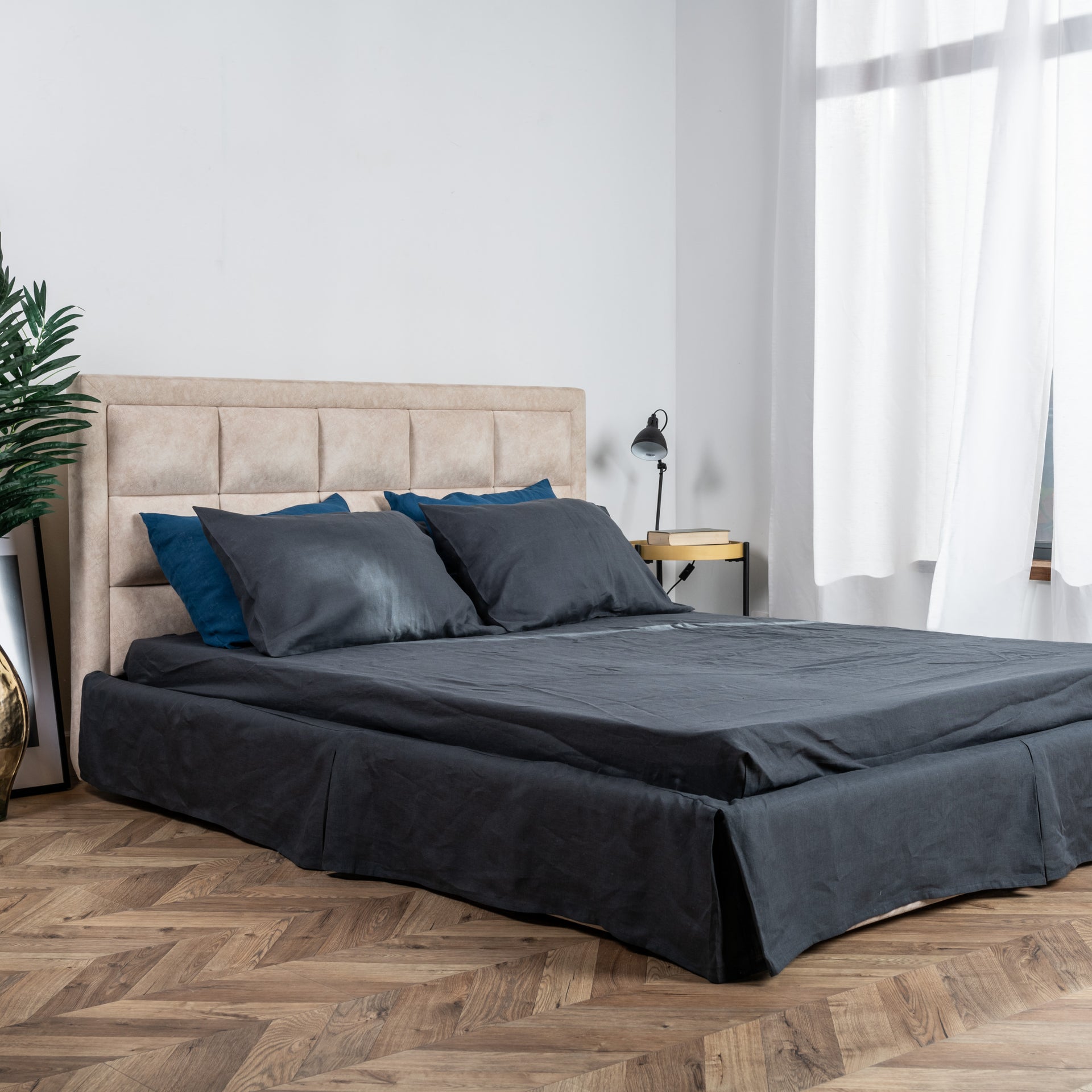 Linen Sheets and Duvet Cover Set