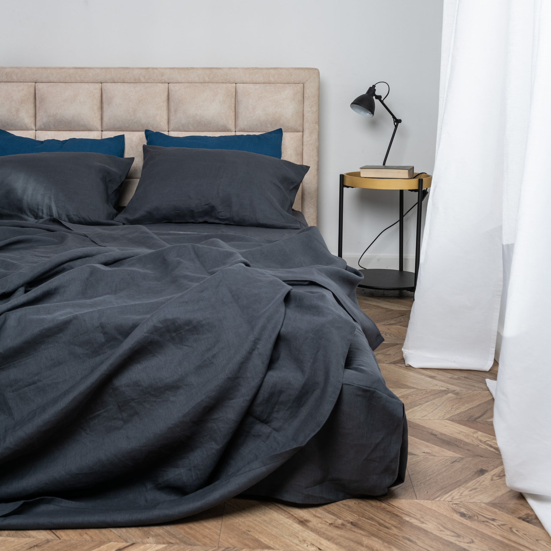Linen Sheets and Duvet Cover Set