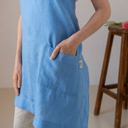 Linen Apron with Pockets
