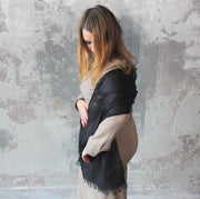 Flax Linen Scarf Wrap Shawl