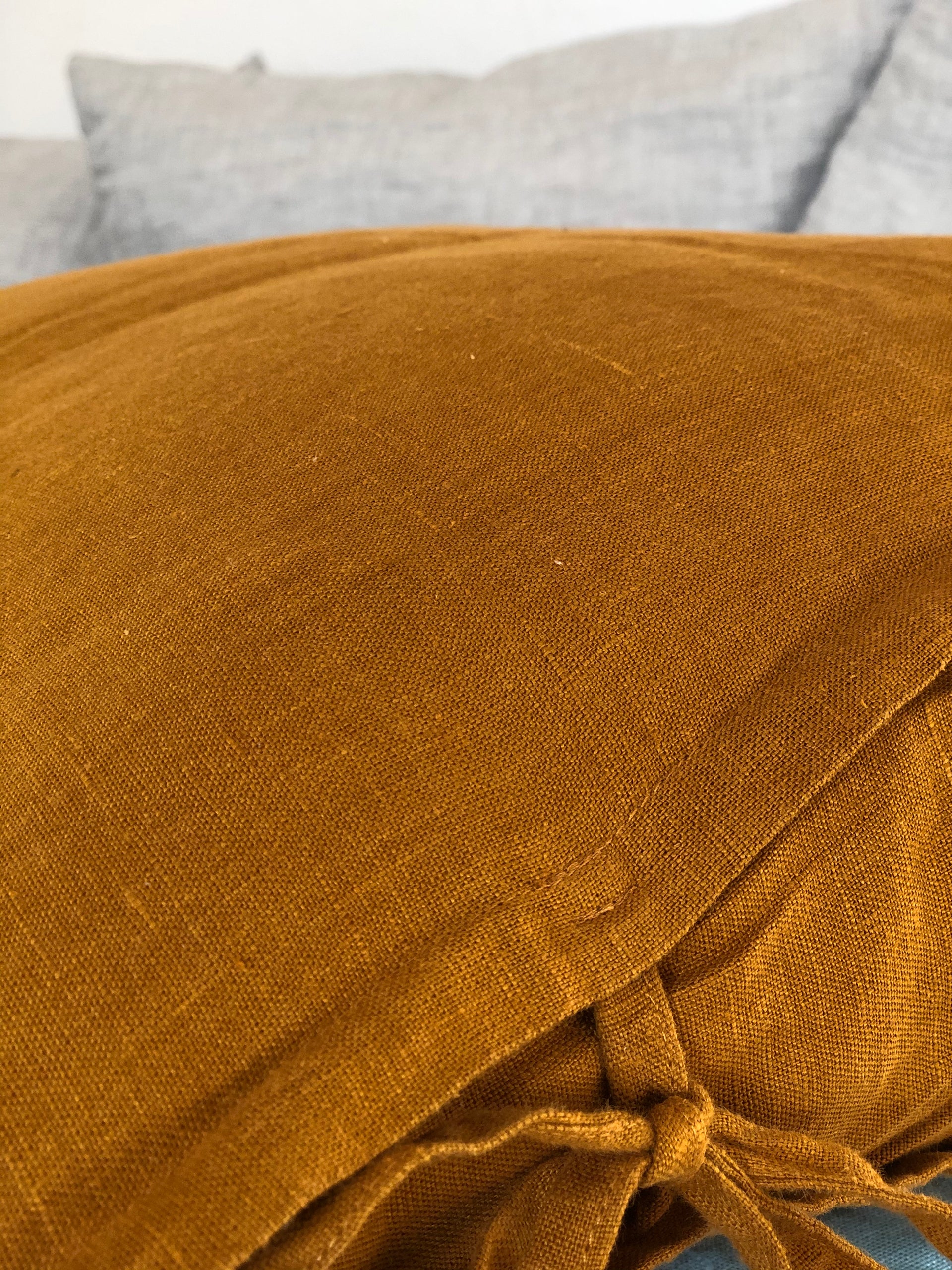 Ties Linen Pillow Case