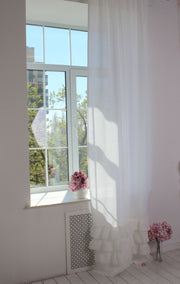 Curtain in White Color
