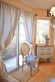 Curtains in Off-White Color