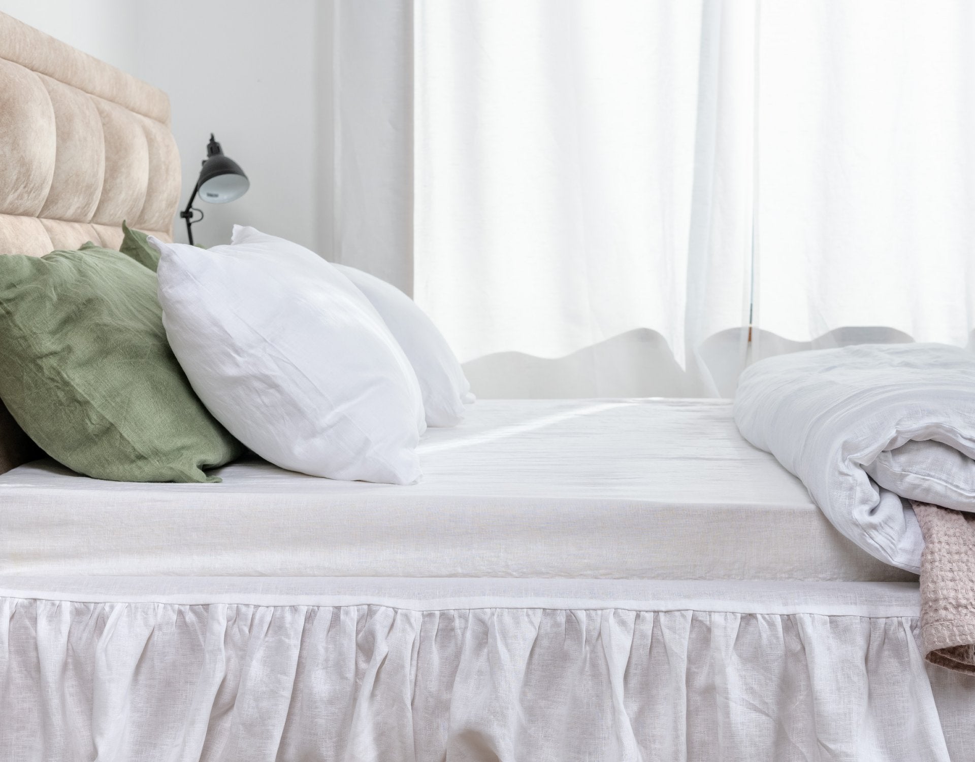 Linen Bed Skirts
