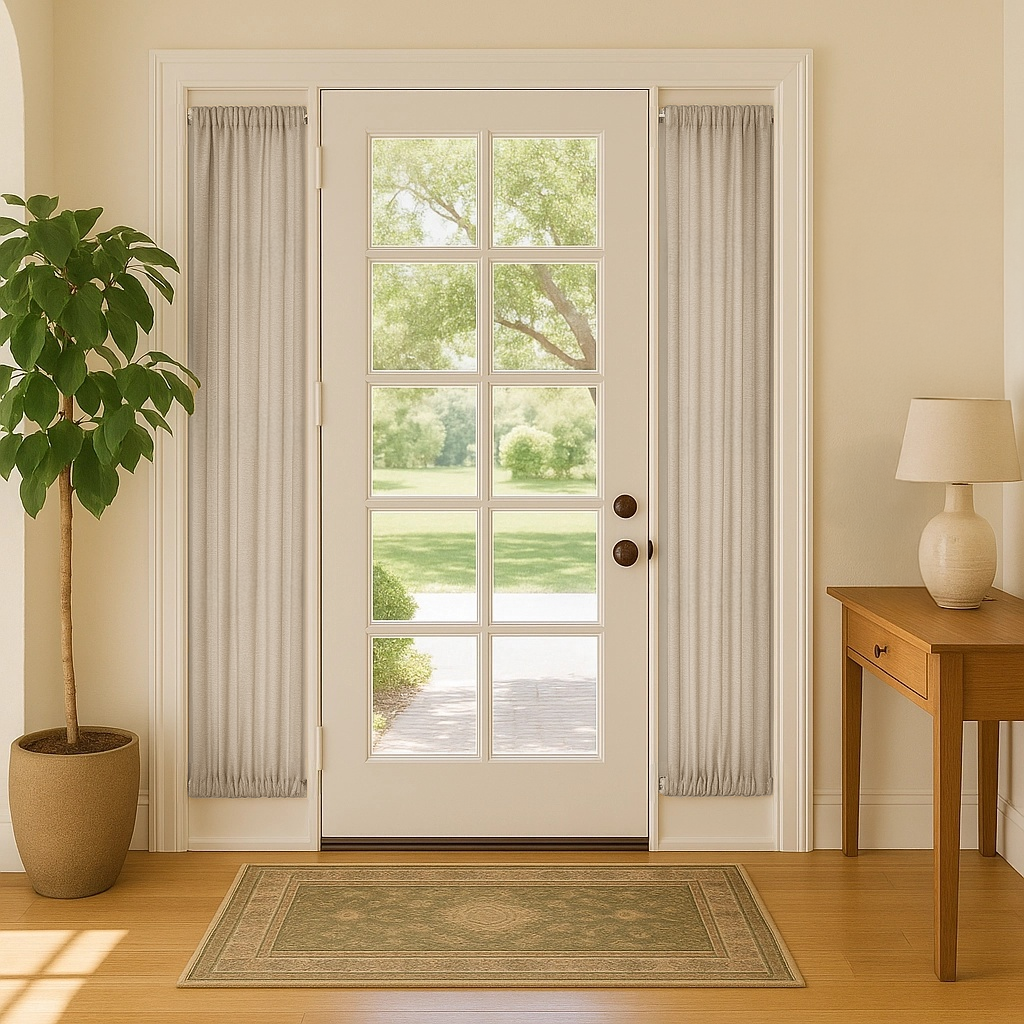 Natural sidelight curtains