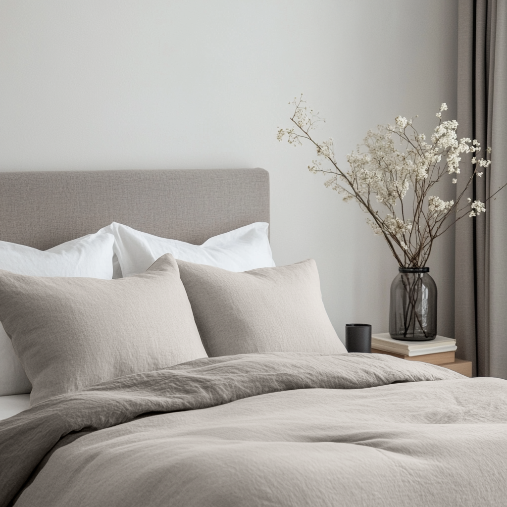 Natural Linen Duvet Cover