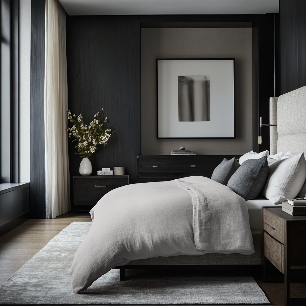 Stone Grey Linen Duvet Cover