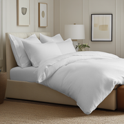 White Linen Fitted Sheet
