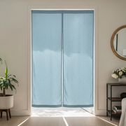 Sky Blue Linen Noren Curtain