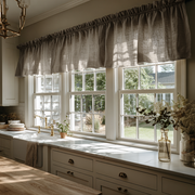Natural Heavyweight Linen Valance