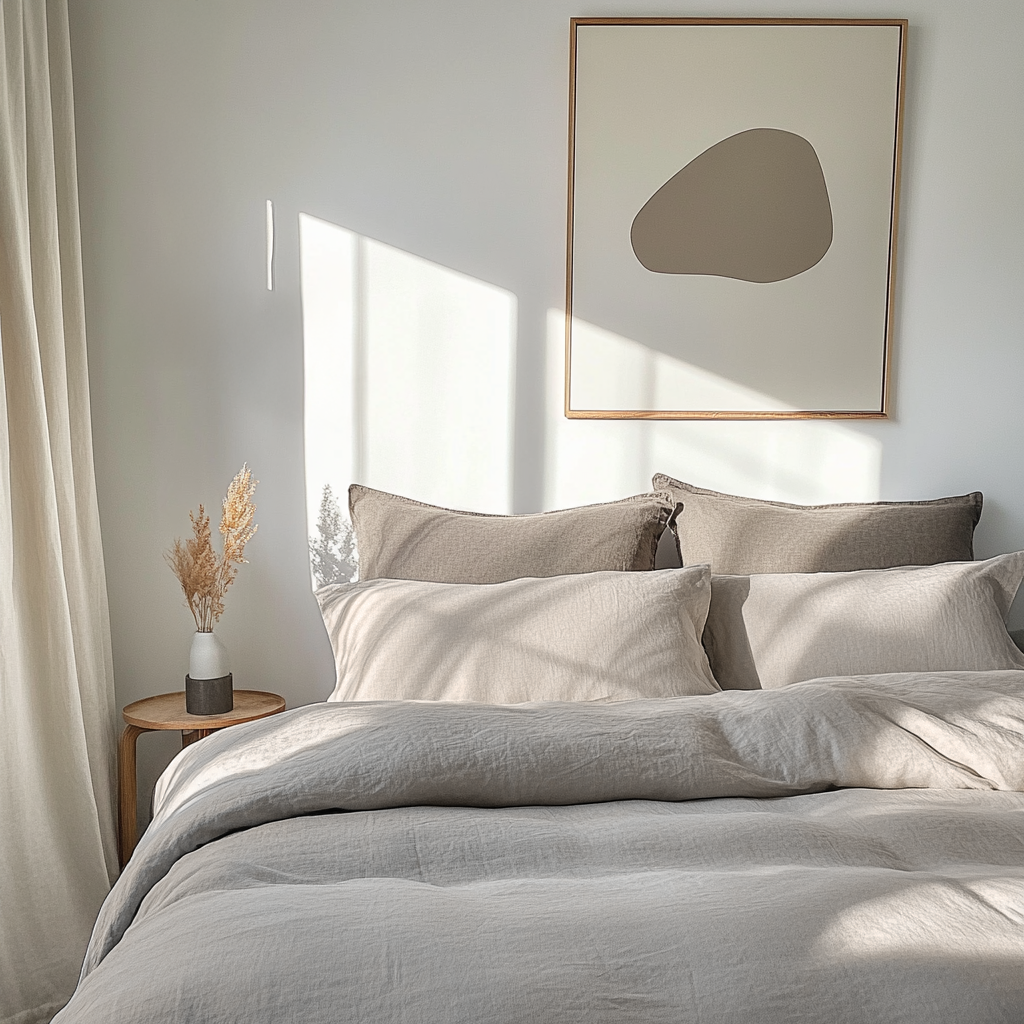 Natural Linen Duvet Cover