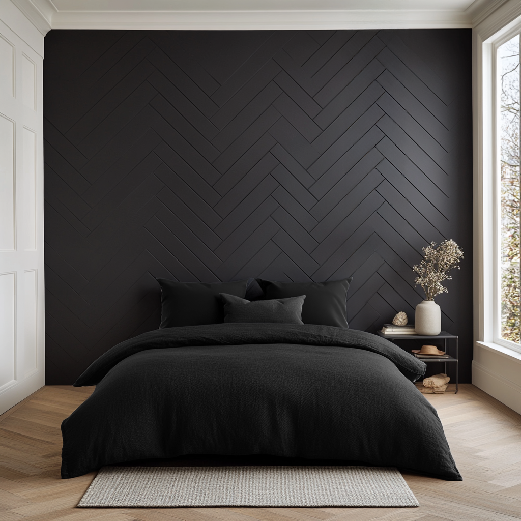 Black Linen Duvet Cover