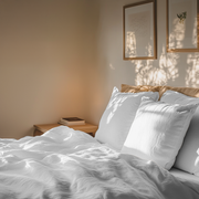 White Linen Duvet Cover