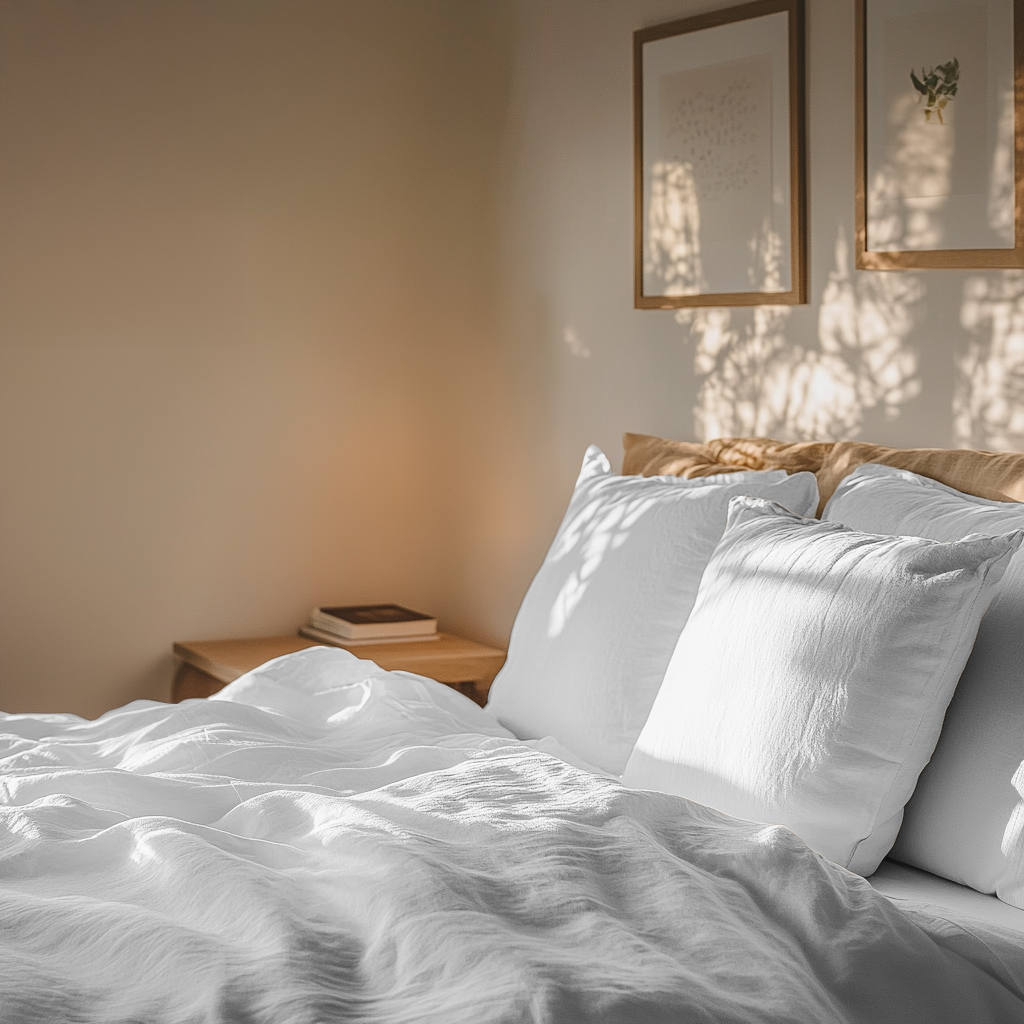 White Linen Duvet Cover