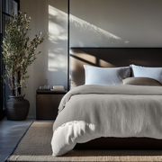 Natural Linen Duvet Cover