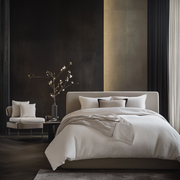 Off-White Linen Duvet Cover