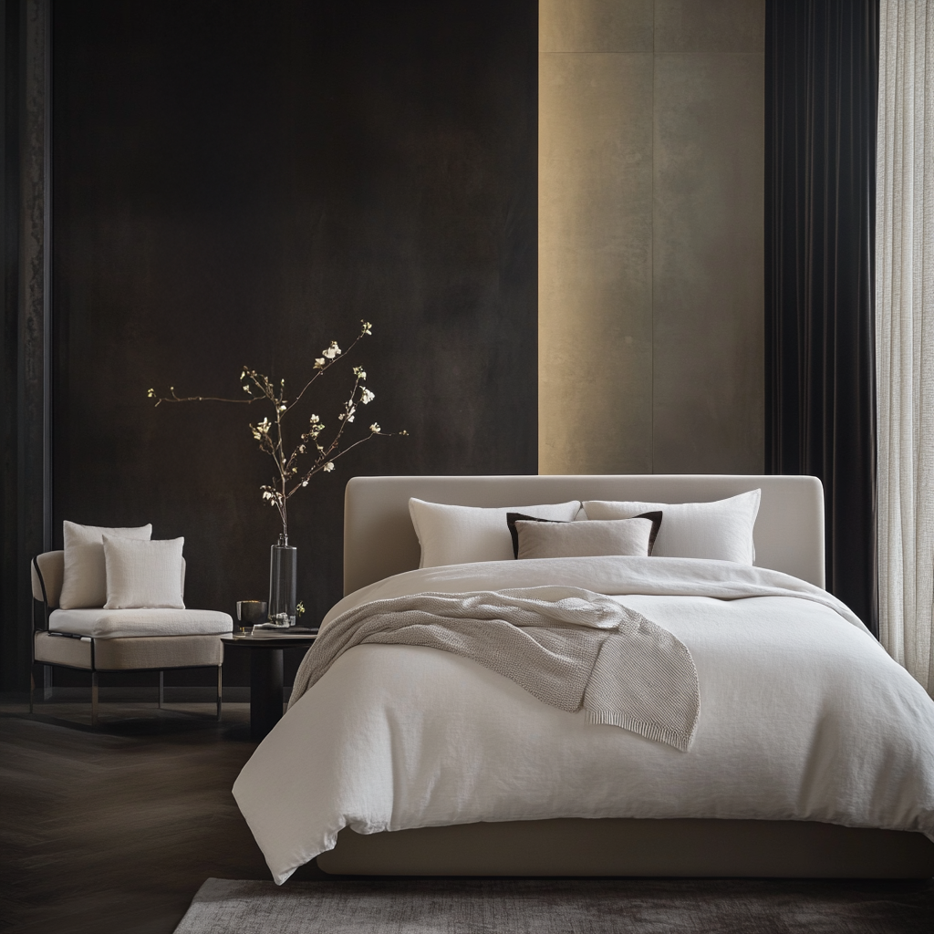 Off-White Linen Duvet Cover