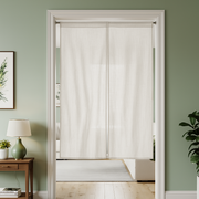 Off-White Linen Noren Curtain