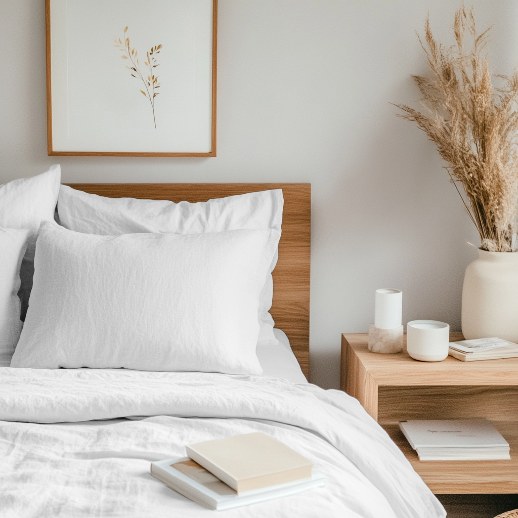 White Linen Duvet Cover