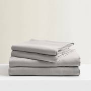 Stone Grey Linen Sheet Set