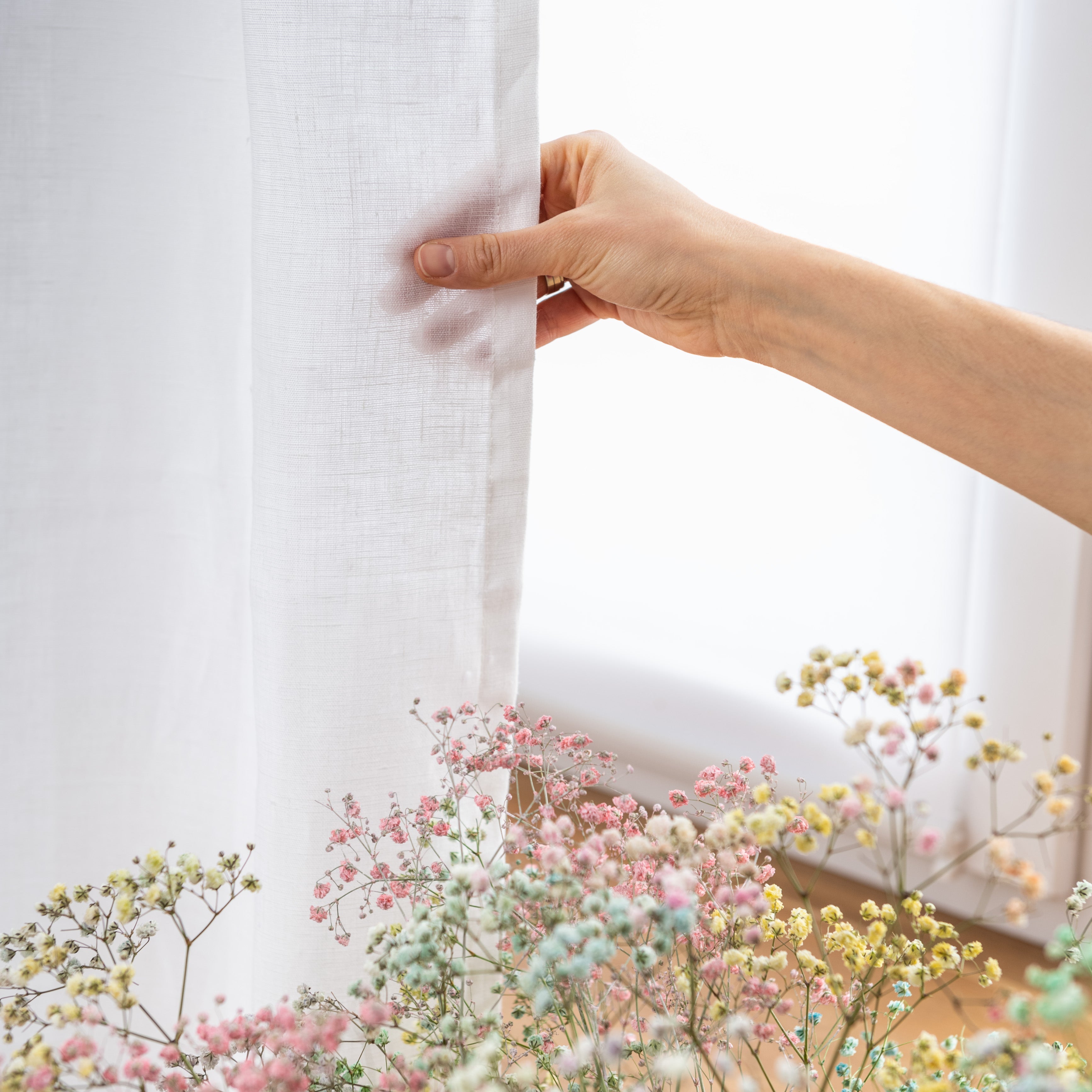 3H Linen S-fold Curtain Panel