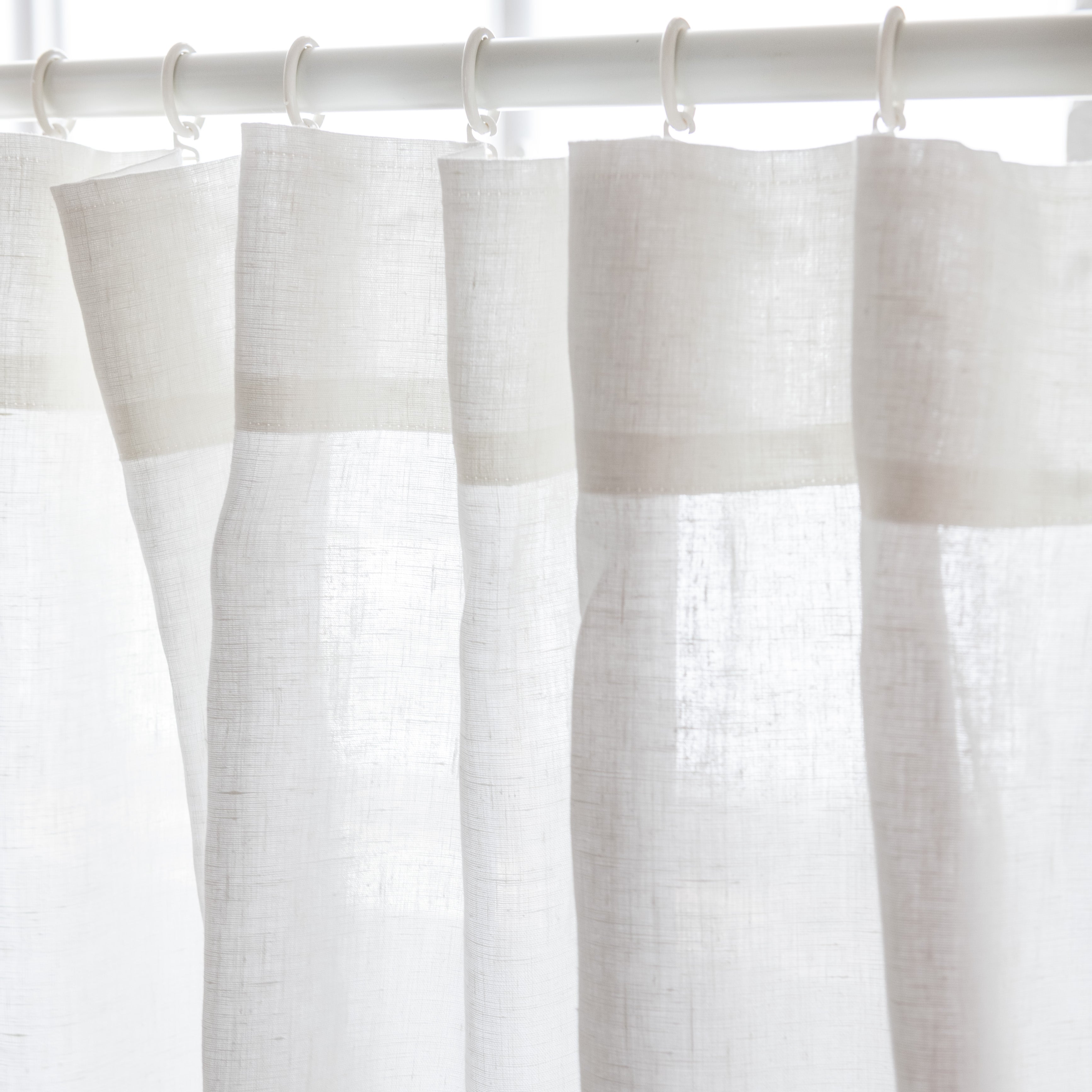 3H Linen S-fold Curtain Panel - Thumbnail 4