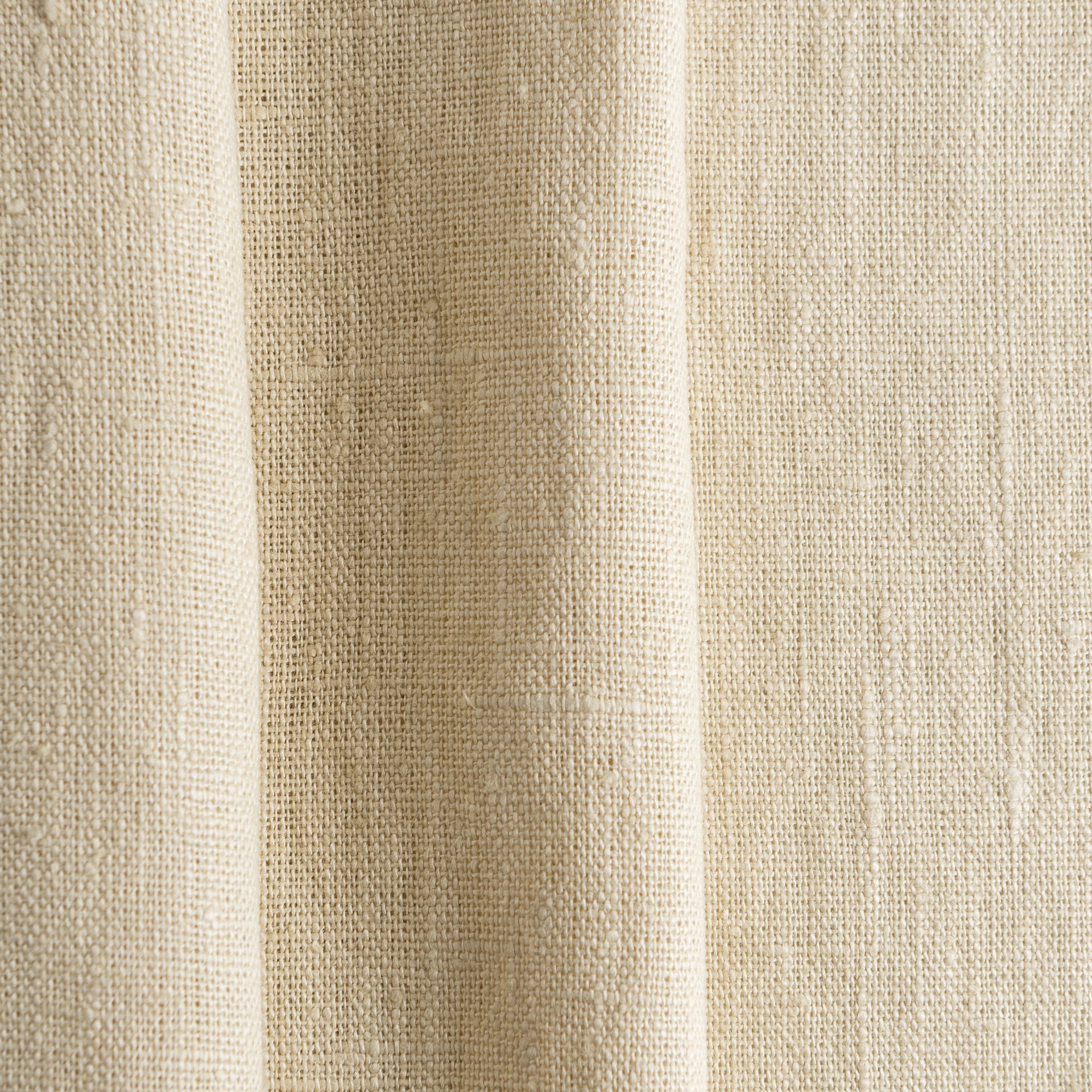 Ecru Heavy Weight Linen Fabric by the Yard - 100% French Natural - Width 52”