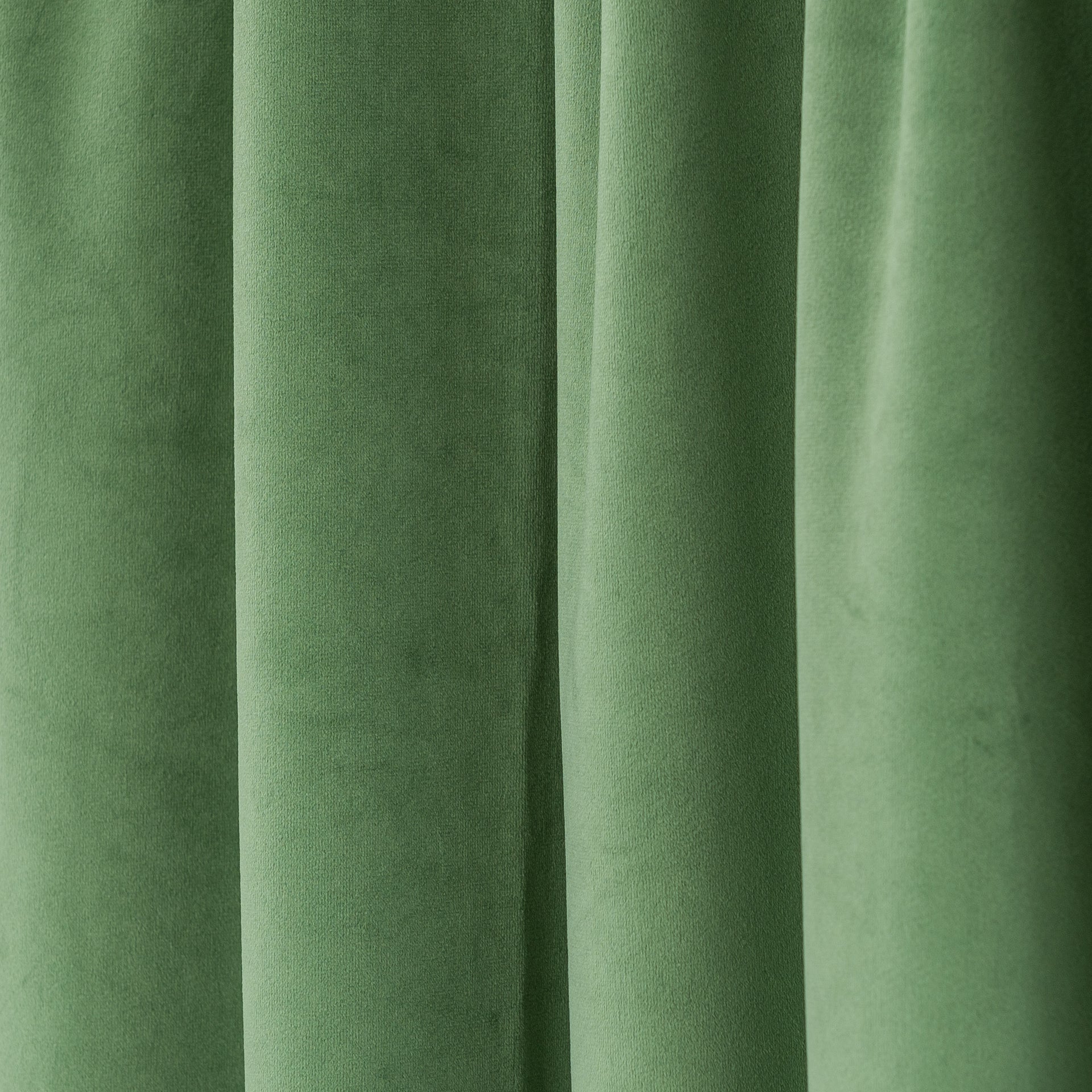 Fern Green Velvet Blackout Pinch Pleat Curtain - Custom Sizes and Colors Info Draft